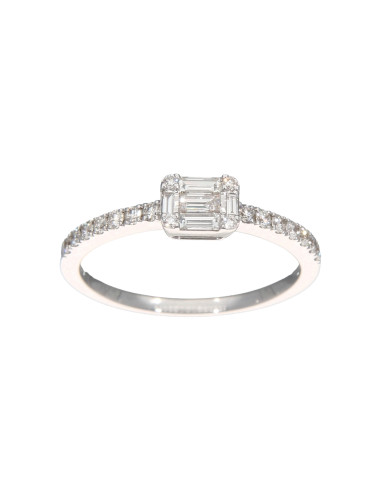 Crivelli Diamonds Collection Gold Ring and...