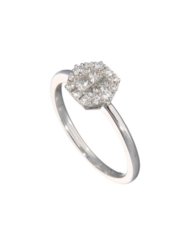 Crivelli Коллекция Diamonds Кольцо из золота и бриллиант 0.43 карат - 381-DR14360