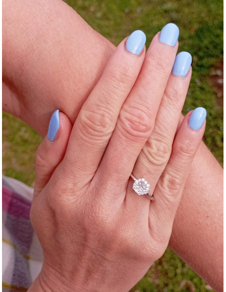 Crivelli Collezione Diamanti Anello in oro e diamanti 0.43 ct - 381-DR14360