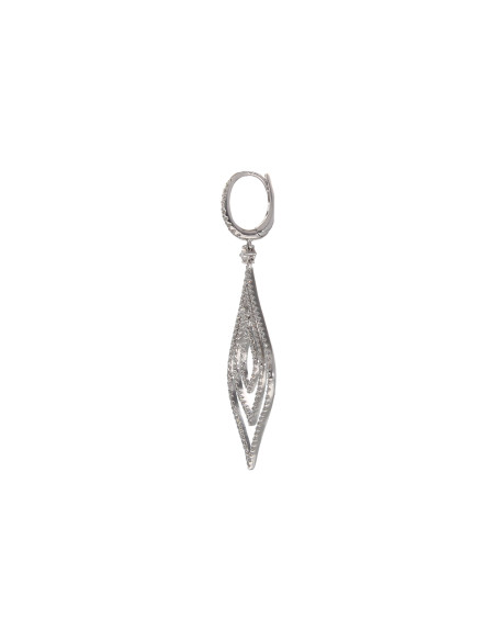 Crivelli Diamonds Collection Gold- und Diamantohrringe "BLATT" 2,11 ct - 320-E1730