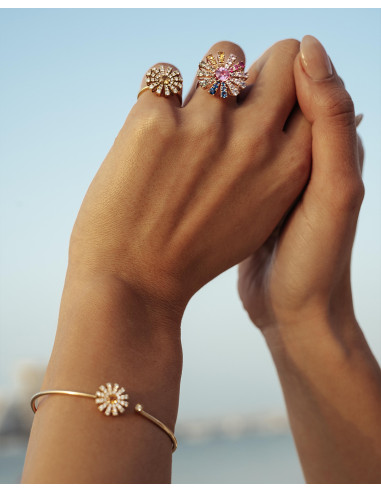 DAMIANI MARGHERITA YELLOW GOLD DIAMONDS AND...