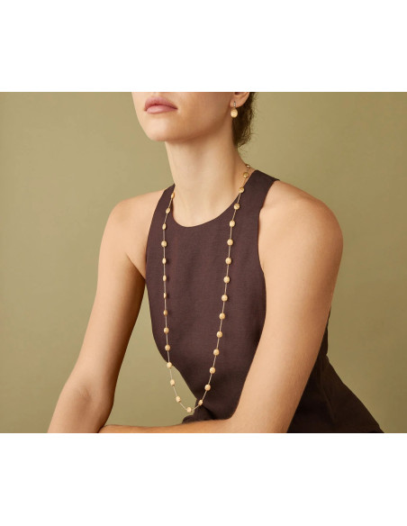 Marco Bicego Siviglia yellow gold necklace 92 cm - ref: CB1624