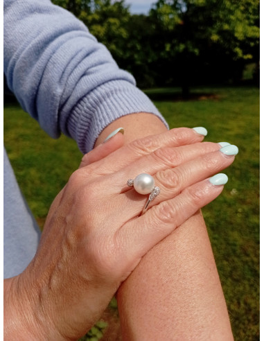UTOPIA SIMPLY  Ring Weißgold mit Diamanten und...
