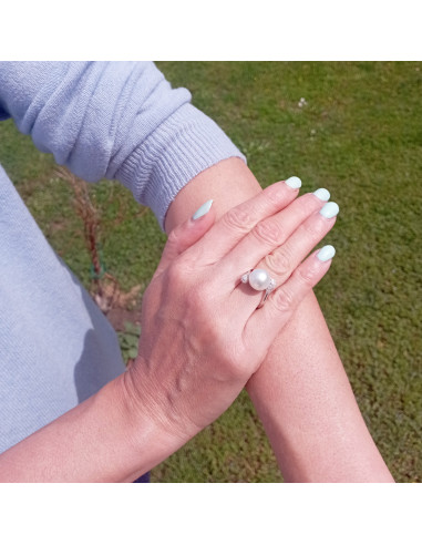 UTOPIA SIMPLY  Ring Weißgold mit Diamanten und...