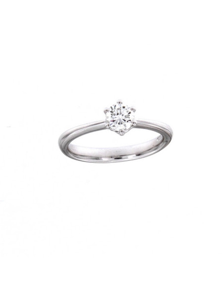 GOLAY collection CLASSIC white gold ring and diamond ct. 0.50 D - AB1830