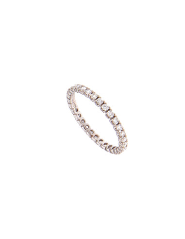 GOLAY collezione Classic anello oro bianco e diamante ct. 0.54 - AET011055DI