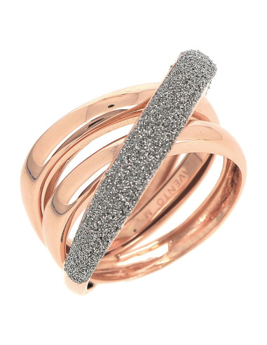 Pesavento FOREVER CHIC 18kt gold ring with diamond dust Ref: YFRCA001/M