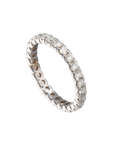 GOLAY collezione Classic anello oro bianco e diamante ct. 1.12 - AFP1201