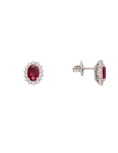 Crivelli Ruby Collection Gold Ohrringe,...