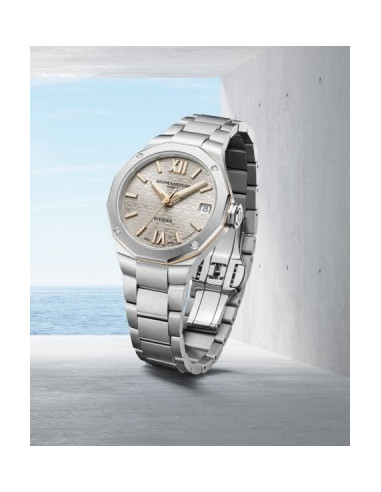 BAUME & MERCIER RIVIERA steel on steel - M0A10730
