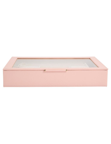 WOLF JEWELRY BOX WITH WINDOW шкатулка розовый - 392415