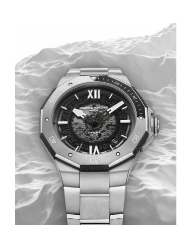 BAUME & MERCIER RIVIERA AZUR 300m acciaio su...