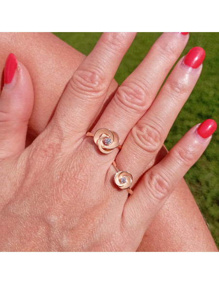 ANNAMARIA CAMMILLI DESERT ROSE anello oro e diamanti Ref: GAN3296