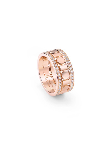 DAMIANI Belle Epoque REEL PINK GOLD RING and Diamonds Ref. 20093139