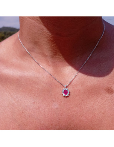 Crivelli Ruby Collection Halskette in Gold,...