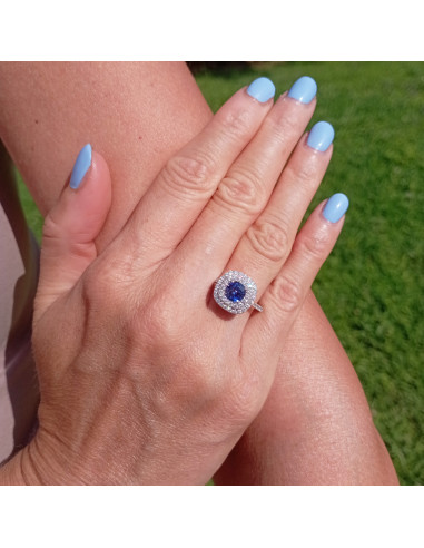 Crivelli Sapphire Collection Gold Ring,...