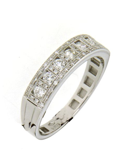 DAMIANI Belle Epoque anello in oro bianco con diamanti Ref. 20059733