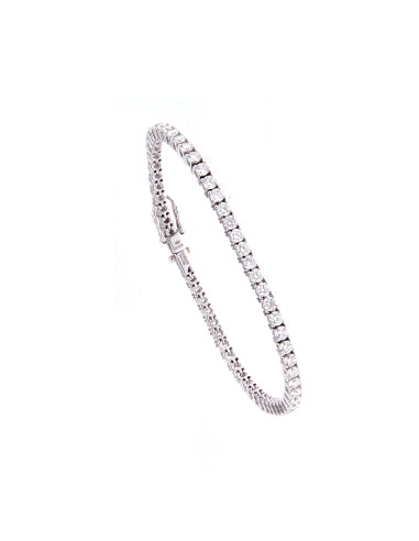DAMIANI LUCE "TENNIS" bracelet in white gold and diamonds 6.24 CT - Ref: 20084840
