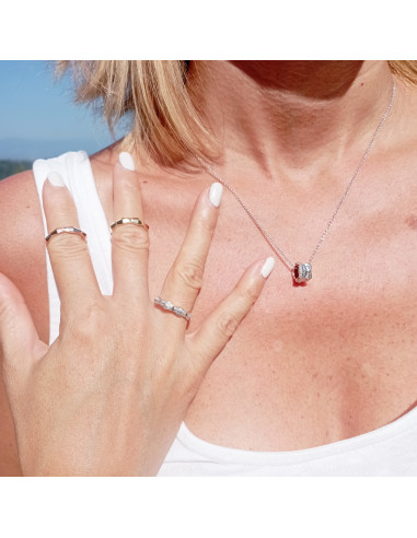 SALVINI EVA-Ring „Schlange“ aus Gelbgold –...