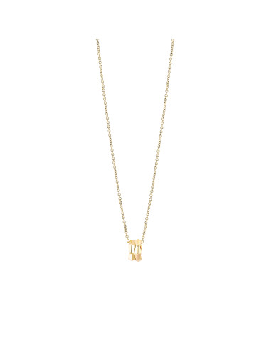 SALVINI EVA "snake" necklace in yellow gold - 20101382