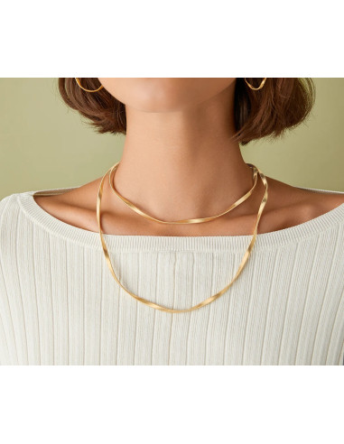 Marco Bicego Marrakech Supreme Yellow gold necklace ref CG743