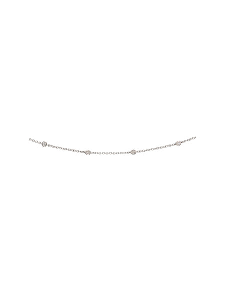 copy of Crivelli Diamonds Collection "TIFFANY" Gold and Diamonds 0.40 ct Necklace - 234-3136-3-CRI