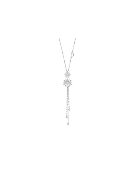 DAMIANI MARGHERITA collana in oro bianco e diamanti 0.56ct - ref: 20102413