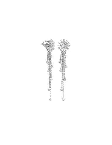 DAMIANI MARGHERITA earrings in white gold and diamonds 0.87ct - ref: 20102415