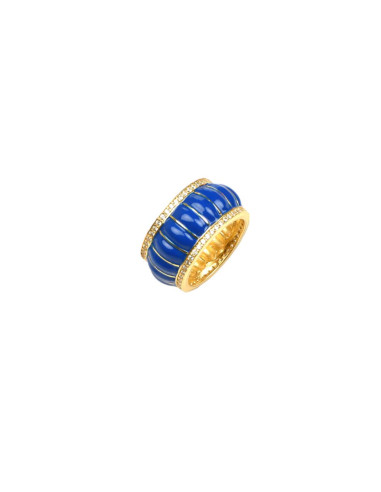 Misis Lucky Gecko Ring 18ct Gold Plated Silver,...