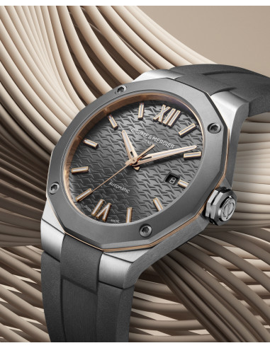 BAUME & MERCIER RIVIERA steel and titanium on...