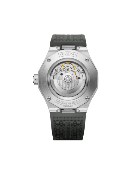 BAUME & MERCIER RIVIERA сталь и титан на резина - M0A10660