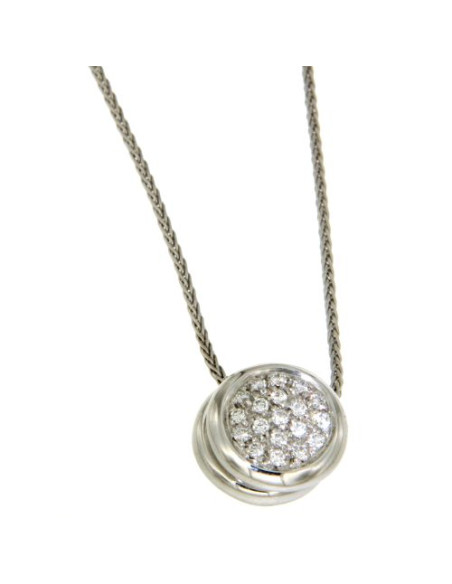 Damiani CLASSIC collana in oro bianco e diamanti Ref. DDB29210