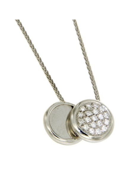 Damiani CLASSIC collana in oro bianco e diamanti Ref. DDB29210