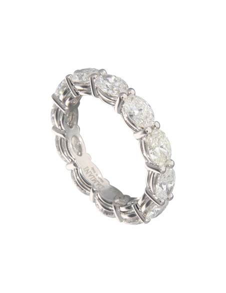 DAMIANI CLASSIC Ewigkeitsring Weißgold mit Diamanten 3.76 ct