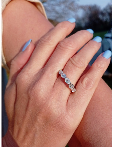 DAMIANI CLASSIC Ewigkeitsring Weißgold mit...