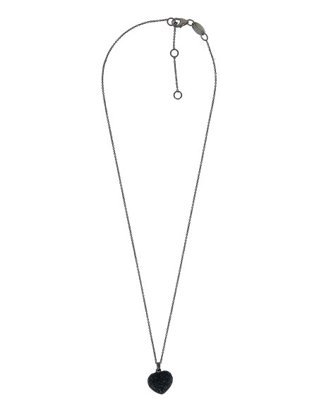 Pesavento I Colori del Mondo collana cuore nero WPSCE121