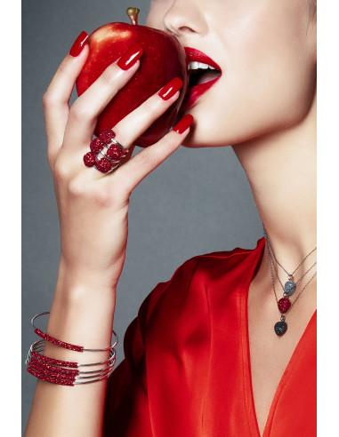 Pesavento I Colori del Mondo collana cuore nero...