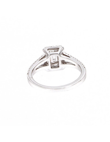 LJ ROMA DIAMOND collection ring in white gold...