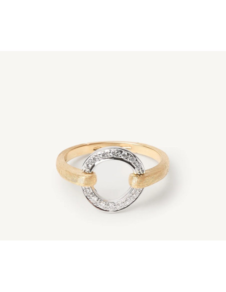 Marco Bicego Jaipur Link кольцо из желтого золота ссылка и бриллианты: AB636-B1