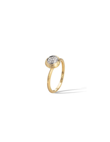 Marco Bicego Jaipur Link Ring yellow gold and diamonds ref: AB471-B