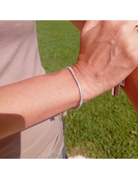 SALVINI Battito „Tennis“-Armband aus Weißgold und Diamanten 0.70 ct – 20079849