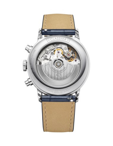 BAUME & MERCIER CLASSIMA cronografo blu acciaio...