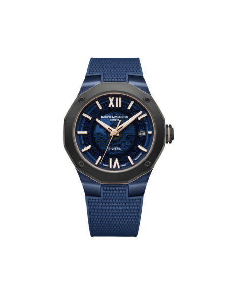 BAUME & MERCIER RIVIERA acciaio e titanio su caucciù - M0A10769