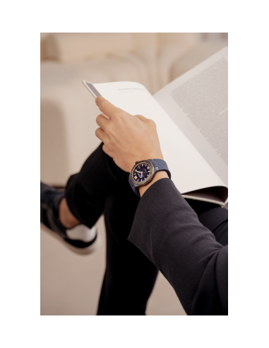BAUME & MERCIER RIVIERA сталь и титан на резина...