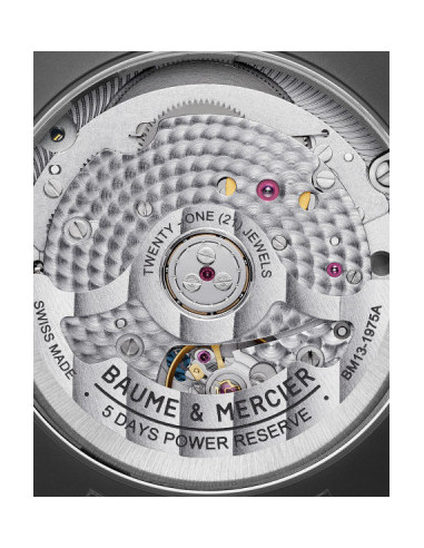 BAUME & MERCIER RIVIERA сталь и титан на резина...