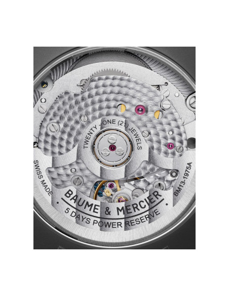 BAUME & MERCIER RIVIERA acciaio e titanio su caucciù - M0A10769
