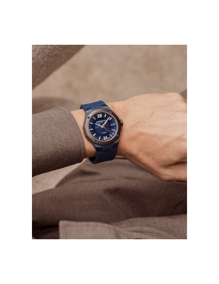 BAUME & MERCIER RIVIERA acciaio e titanio su caucciù - M0A10769