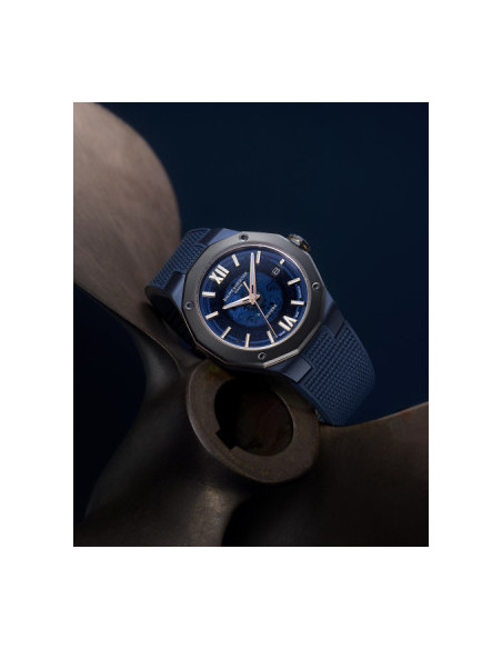 BAUME & MERCIER RIVIERA acciaio e titanio su caucciù - M0A10769