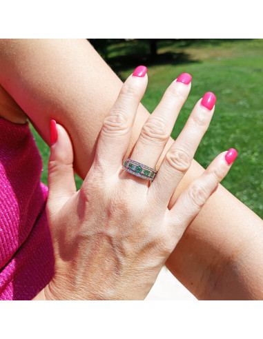 Damiani Belle Epoque кольцо из белого золота с...