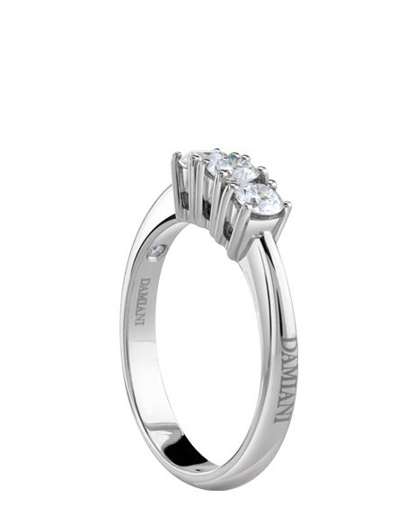 DAMIANI LUCE ANELLO IN ORO BIANCO E DIAMANTI 0.33 ct